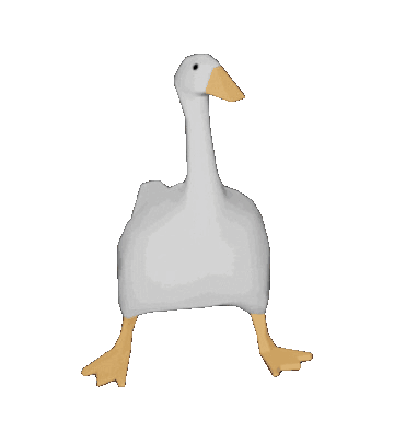 animated goose image that links to bruhjuice.neocities.org